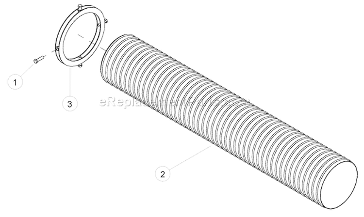 DischargeáTransitioná(75685-00) Diagram and Parts List for DL12725  Bear Cat Chipper Shredder